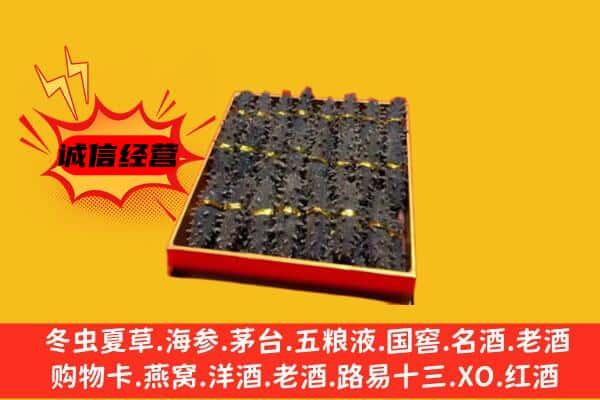 临沂市莒南回收海参